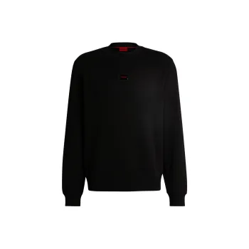 HUGO BOSS Logo Applique Crewneck Sweatshirt
