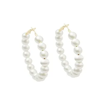 LIANGCAI Alloy Earrings Women's