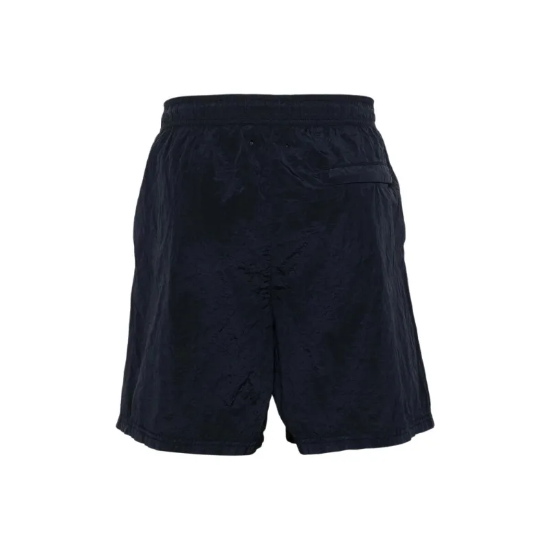 STONE ISLAND Compass Crinkled Shorts-1