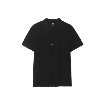 Lee Polo Shirts Men Black