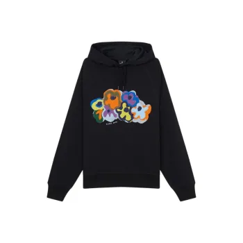 Paul Smith Floral Printed Drawstring Hoodie