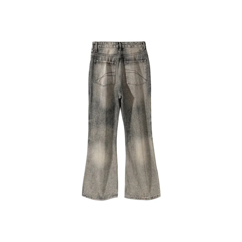 FISHGALAXY Jeans Unisex Yellow Mud-1