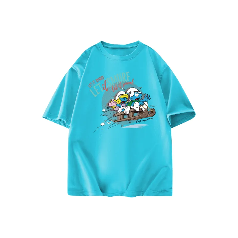 The Smurfs T Shirts Unisex-14
