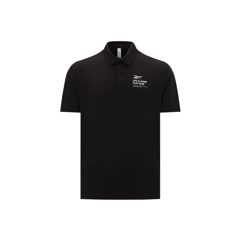 Reebok Polo Shirts Men Black-0