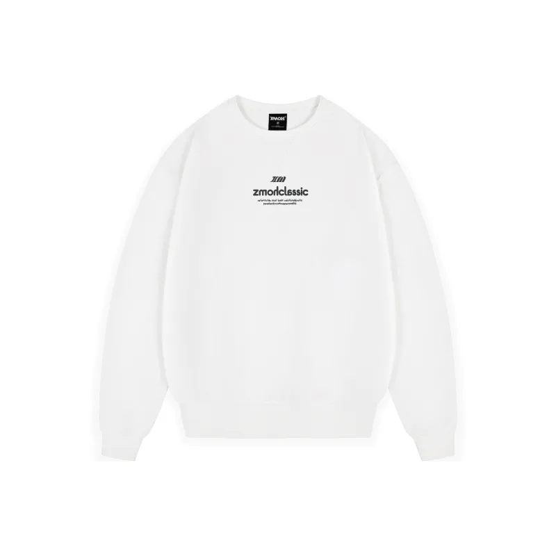 ZMOH Crewneck Sweatshirt Unisex Couple's-4