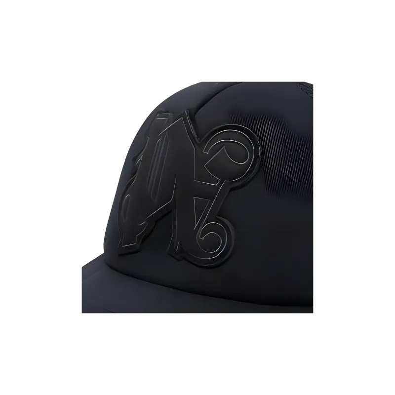 PALM ANGELS Monogram patch Cap-2