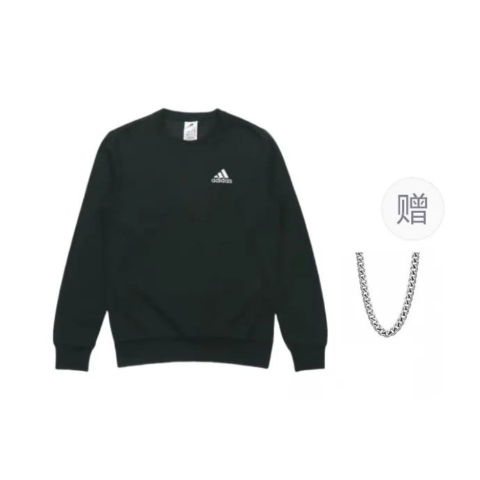 Adidas M Sl Ft Swt Sweatshirt Unisex Black-0