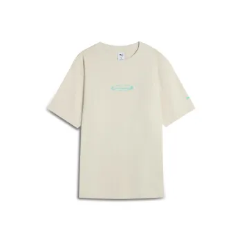 PUMA Graphic SS25 T Shirt Unisex Snow Color 87