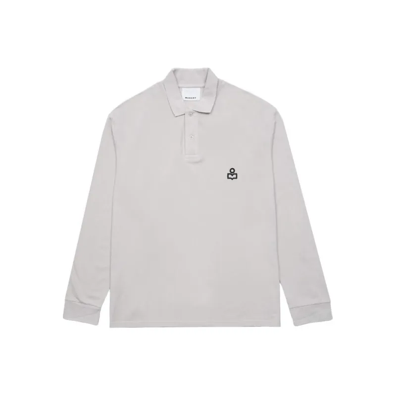 ISABEL MARANT Polo Shirt Men's Gray-0