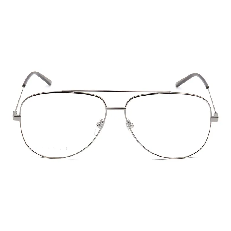 GUCCI Aviator Frame Metal Optical Frames-5