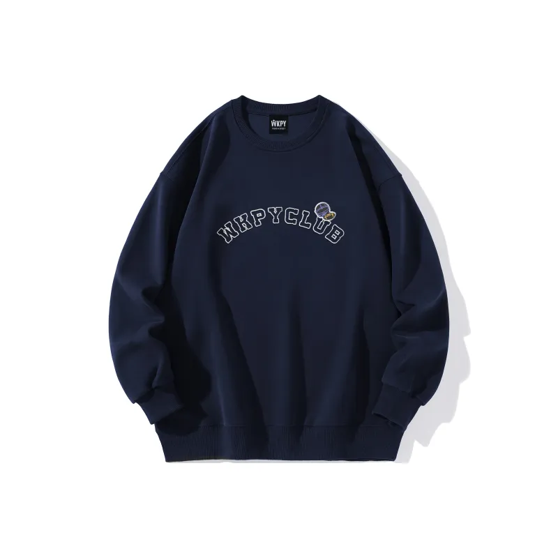 WKPY Crewneck Sweatshirt Unisex Couple's-0