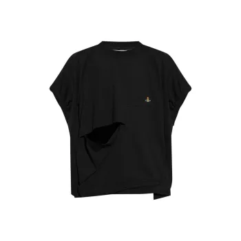 Vivienne Westwood Dolly Orb Embroidered Oversized T Shirt