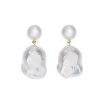 Sophie Bille Brahe 14kt Yellow Gold Drop Earrings