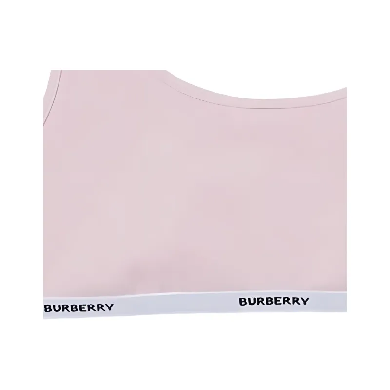 Burberry Tarnie Logo Tape Two Piece Swimsuit 'Orchid Pink'-2