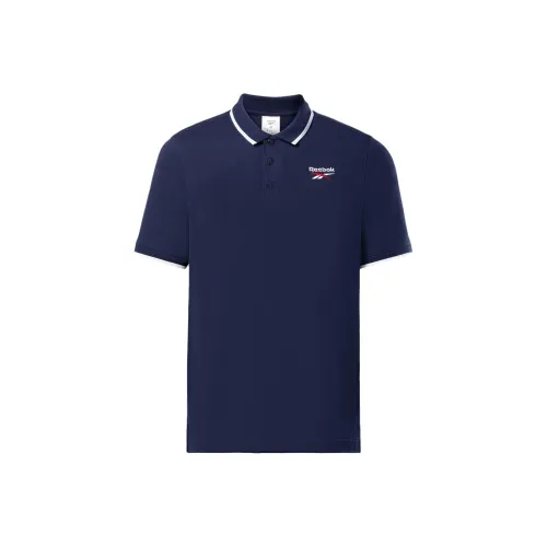 Reebok Identity Polo Shirt Men's Marine Blue