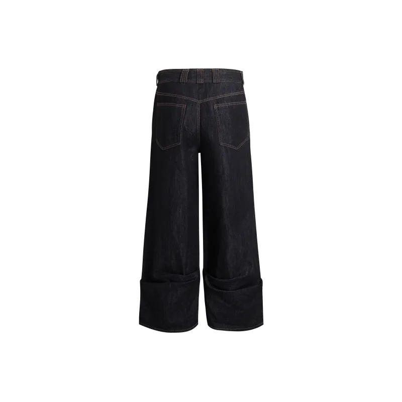 XIAN MAT JENIN Jeans Unisex Black-1