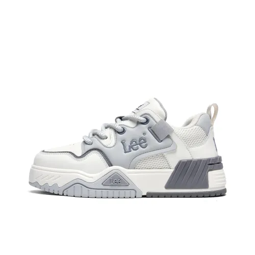 Lee White Sneakers, Trendy And Versatile, Comfortable And Breathable Low Top Skateboard shoes had Men's