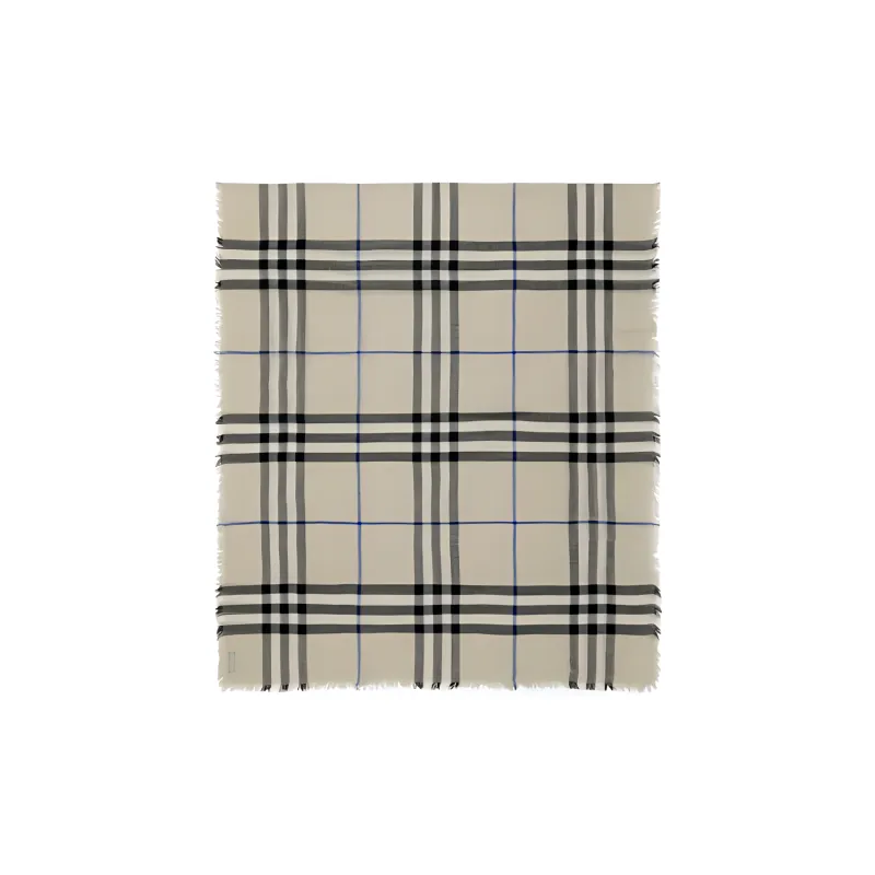Burberry Vintage Check Wool Scarf-2