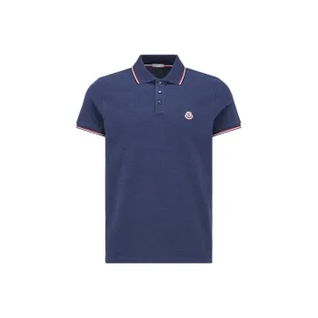 Moncler Logo Patch Polo Shirt