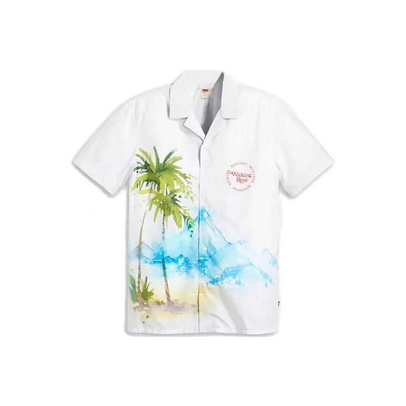 Levis Shirts Men White-0