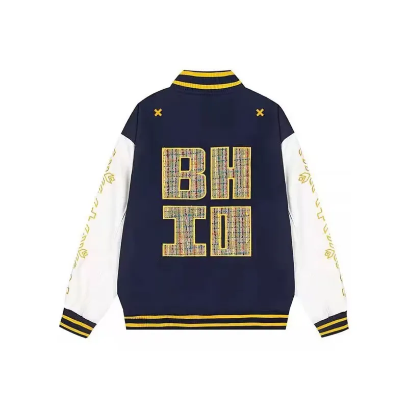 T IRA Jackets Coats Unisex Navy Blue-1