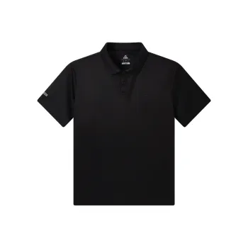 PEAK Polo Shirts Men Black