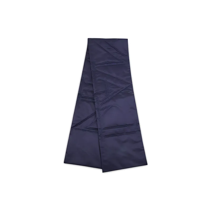 Lanvin Polyester Mulberry Silk Knit Scarves Unisex Yellow Blue-2