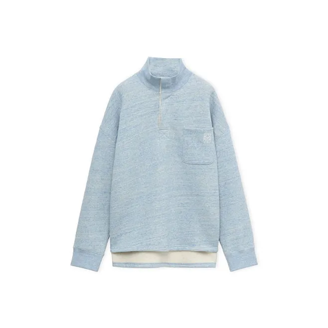LOEWE High Neck Sweatshirt In Cotton-5