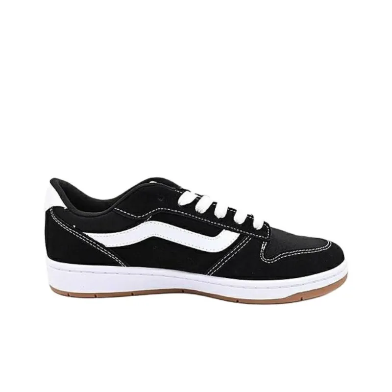 Vans Ryland LS Anti Slip Wear Resistant Low Top Skateboard Shoes Men's Black-1
