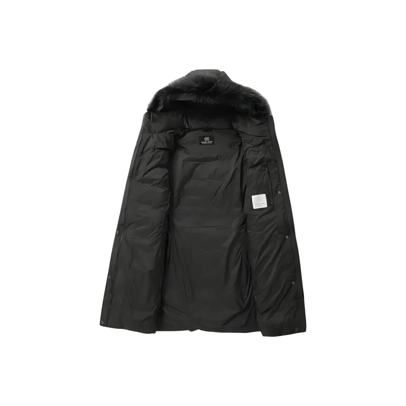 KOLON SPORT Raccoon Down Jacket Women's Black-8