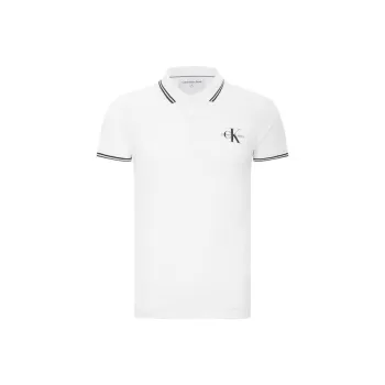 CALVIN KLEIN Polo Shirt Men's White