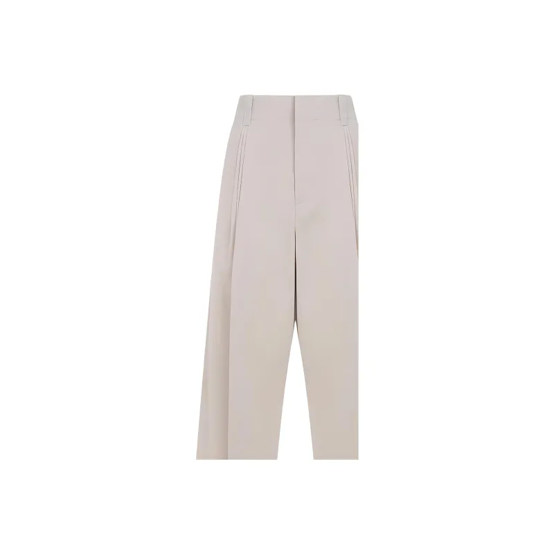 Bottega Veneta Pleated Detail Tailored Trousers-3