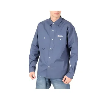 JACK WOLFSKIN Shirts Men Blue