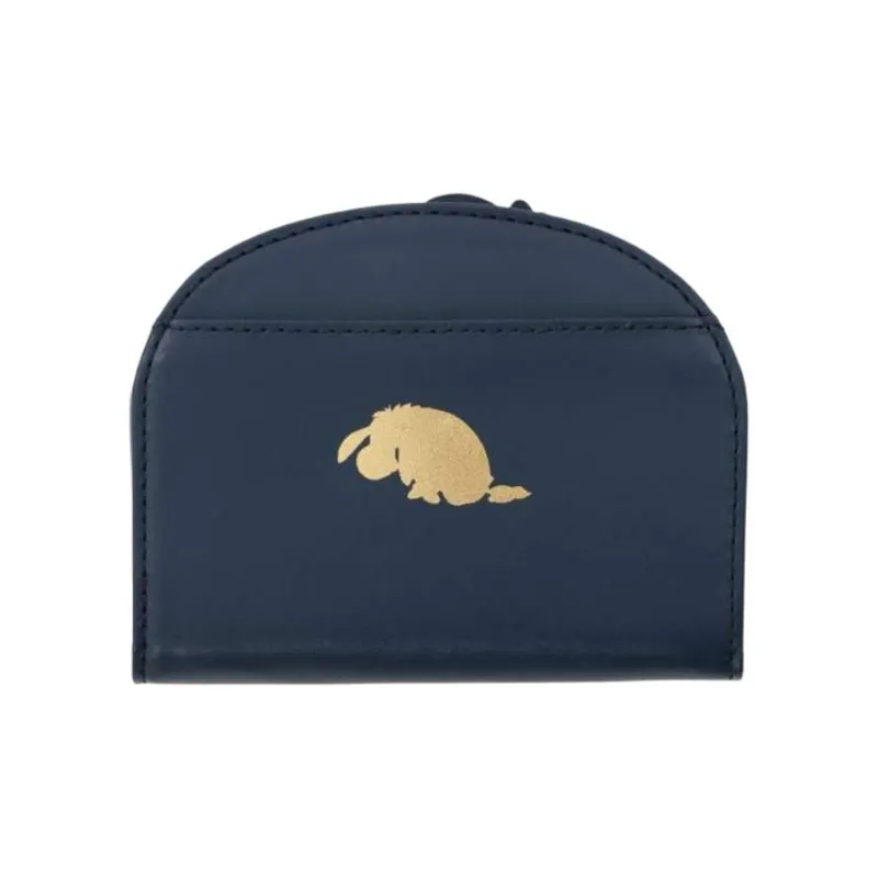 Disney Cow Leather Coin Purse Women's Light Blue & Dark Blue-1