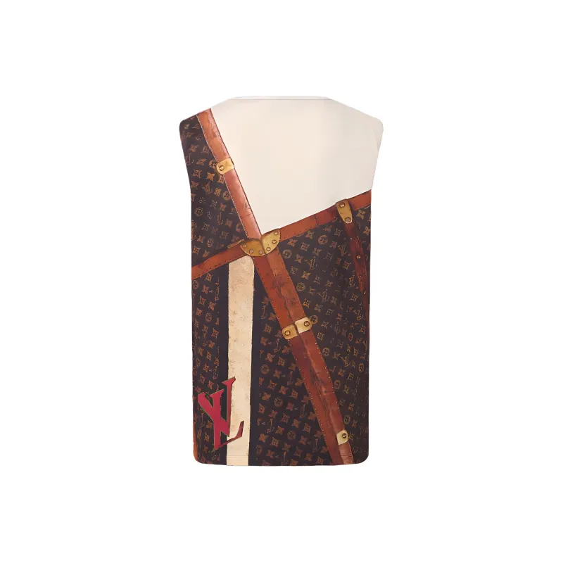 LOUIS VUITTON T Shirt Women's Brown-1