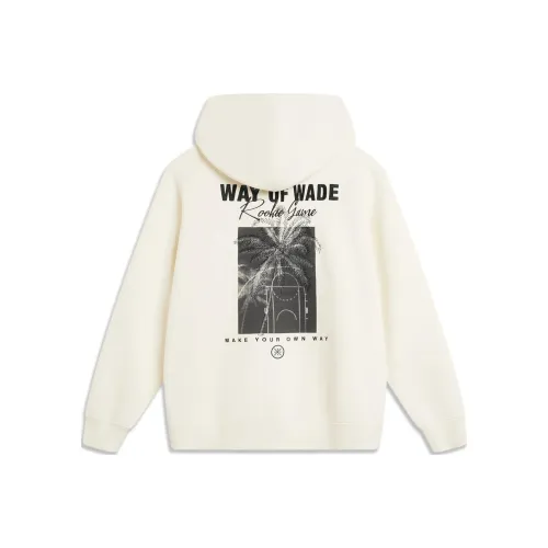 LiNing Wade Collection Sweatshirt Men's Mixed Color Ecru