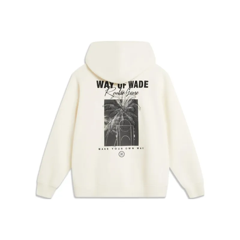 LiNing Wade Collection Sweatshirt Men's Mixed Color Ecru-0