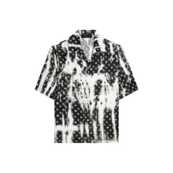 AMIRI Bleached Ma Paisley Bowling Shirt