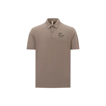 Reebok Polo Shirt Men's Floating Wood Ash