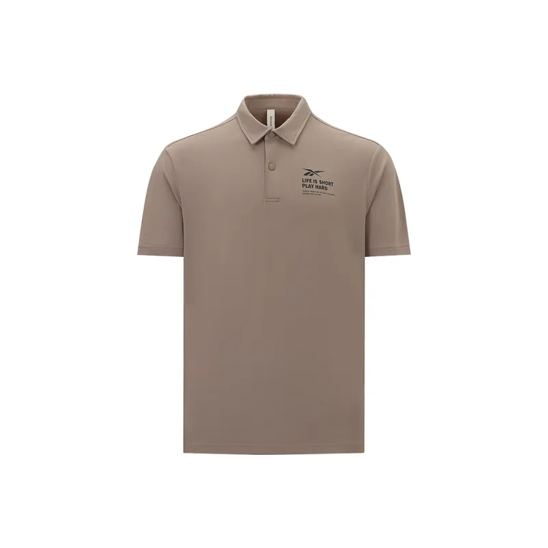 Reebok Polo Shirt Men's Floating Wood Ash-0