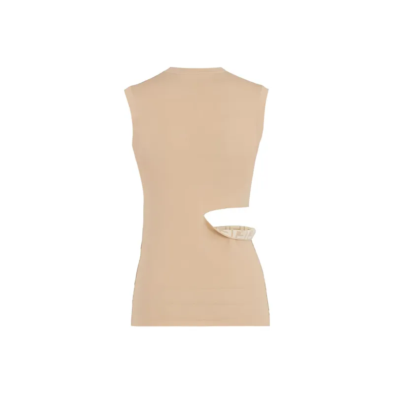 FENDI SS23 Knitwear Women's Beige-1