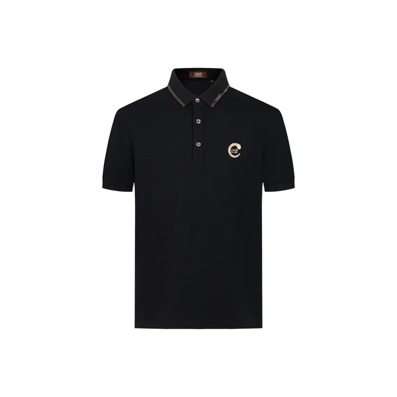 Cavalli Class Polo Shirt Men's Black-0