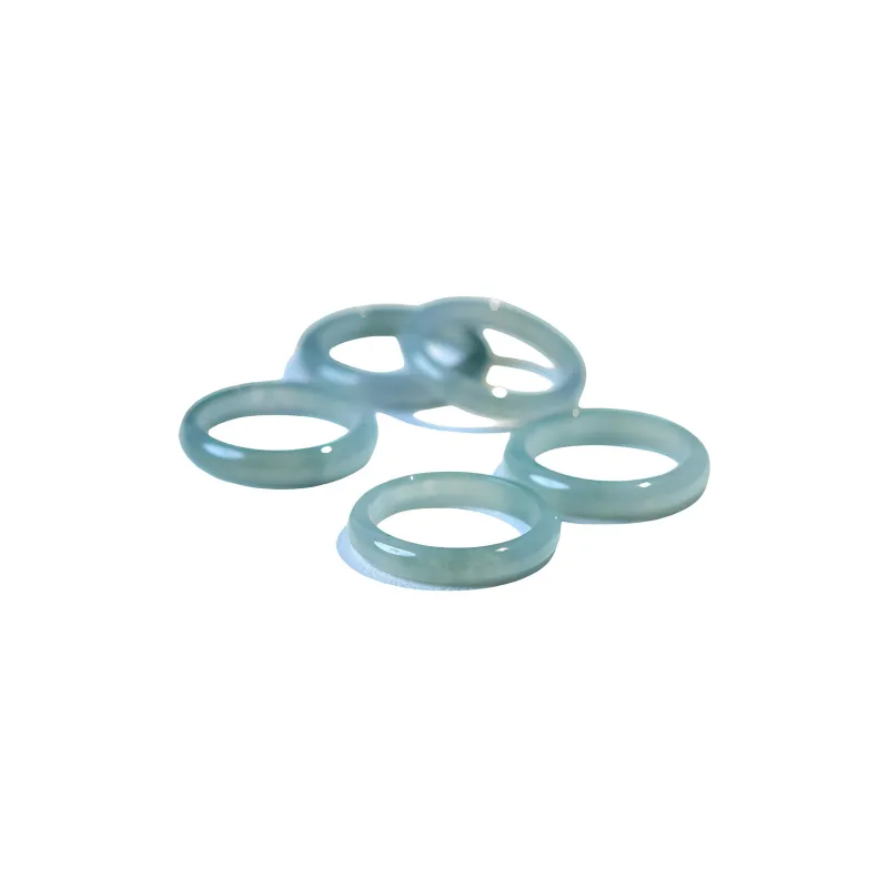 Tokai Family Ice Glutinous Jadeite Rings Unisex-5