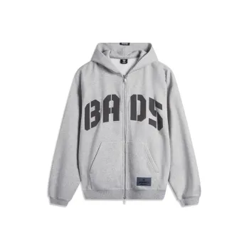 LiNing BadFive Sweatshirt Men's H110AB Heather Gray Lunar Surface Mixed Gray