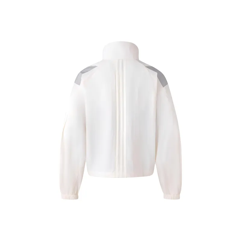 Adidas WOVEN JACKET Jackets Coats Women's Pink White-1