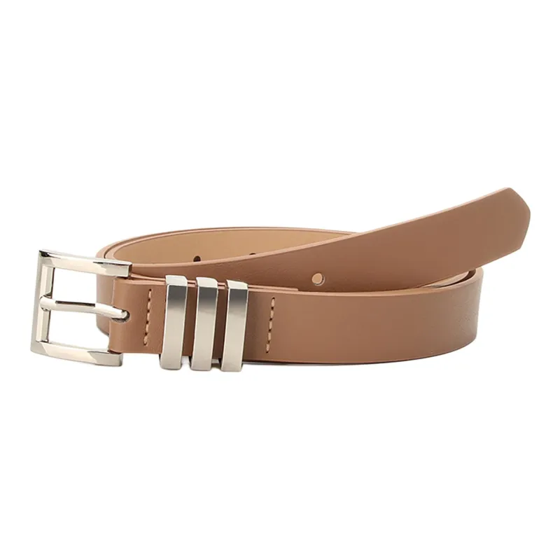 JEANSWEST PU Leather Belts Women's 2.4cm-3