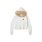 Women's Cropped Light Heather Gray