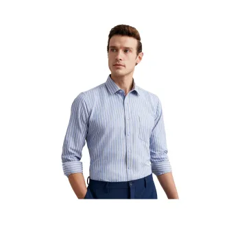 FIRS Shirts Men Light Blue