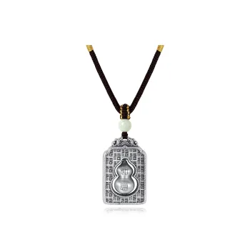 Furunlai S999 Fine Silver Sterling Silver Necklaces Unisex