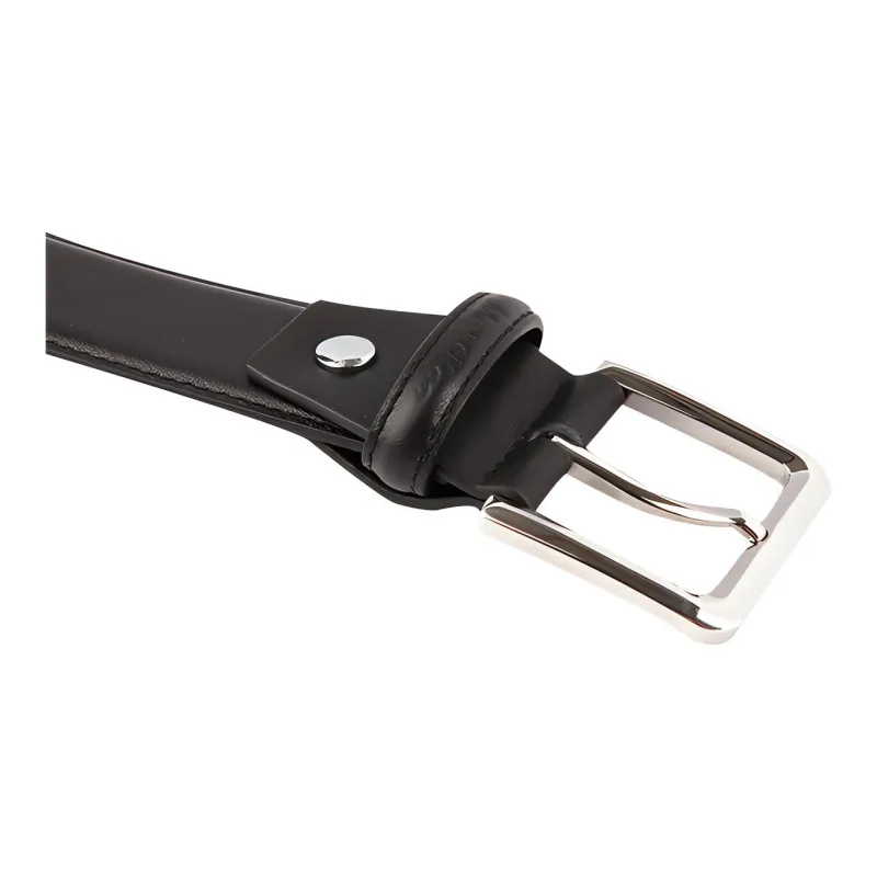 MUSTKOO Casual Fashion Square Needle Buckle Top Grain Cow Leather Belts Unisex-2